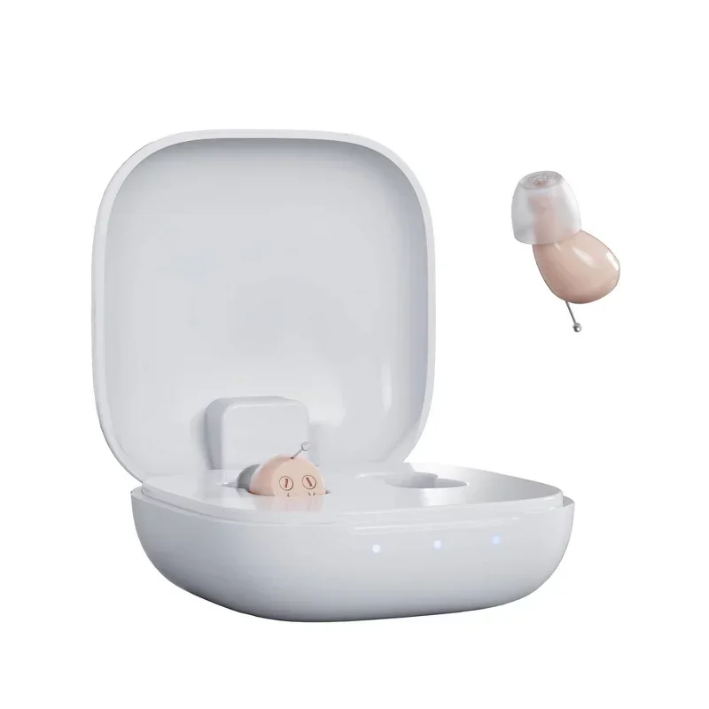 slide 1 of 9, Audien Atom One Hearing Aids, 1 ct