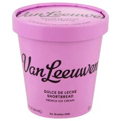 Van Leeuwen Dulce De Leche Brownie Ice Cream 14 oz