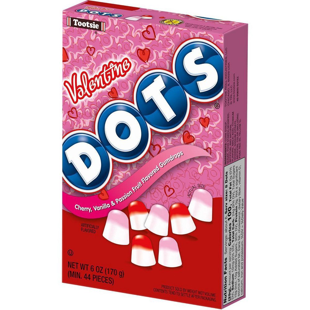 slide 2 of 2, DOTS Valentines Dots, 6 oz