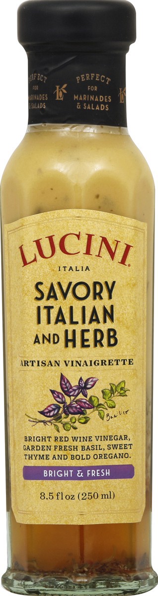 slide 2 of 2, Lucini Vinaigrette 8.5 oz, 8.5 oz