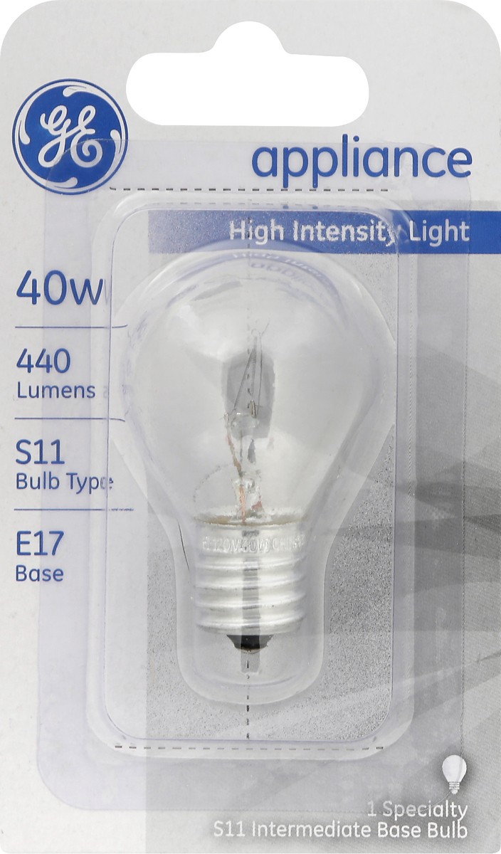 slide 5 of 9, GE 40-Watt High Intensity Light Bulb, 1 ct