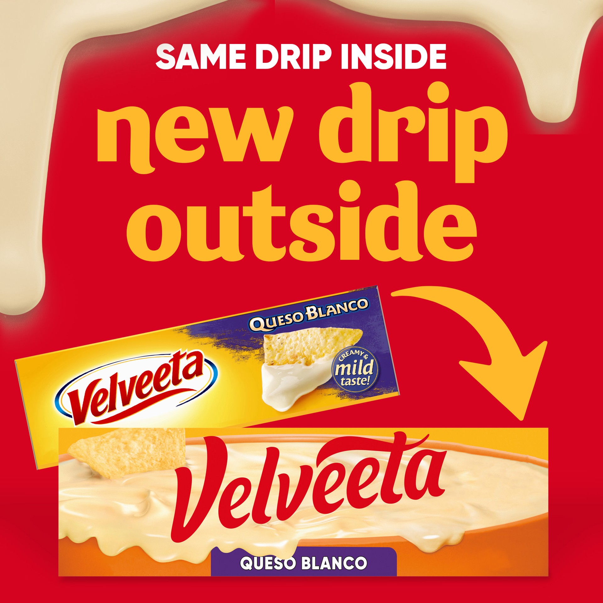 slide 2 of 5, Velveeta Queso Blanco Pasteurized Recipe Cheese Product, 32 oz Block, 32 oz