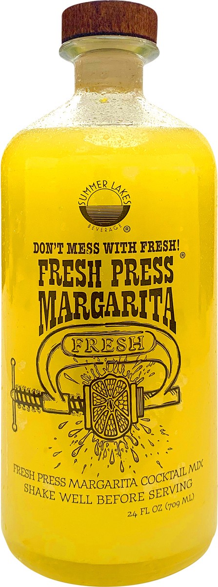 slide 1 of 9, Summer Lakes Beverage Fresh Press Margarita Cocktail Mix - 24 fl oz, 24 fl oz
