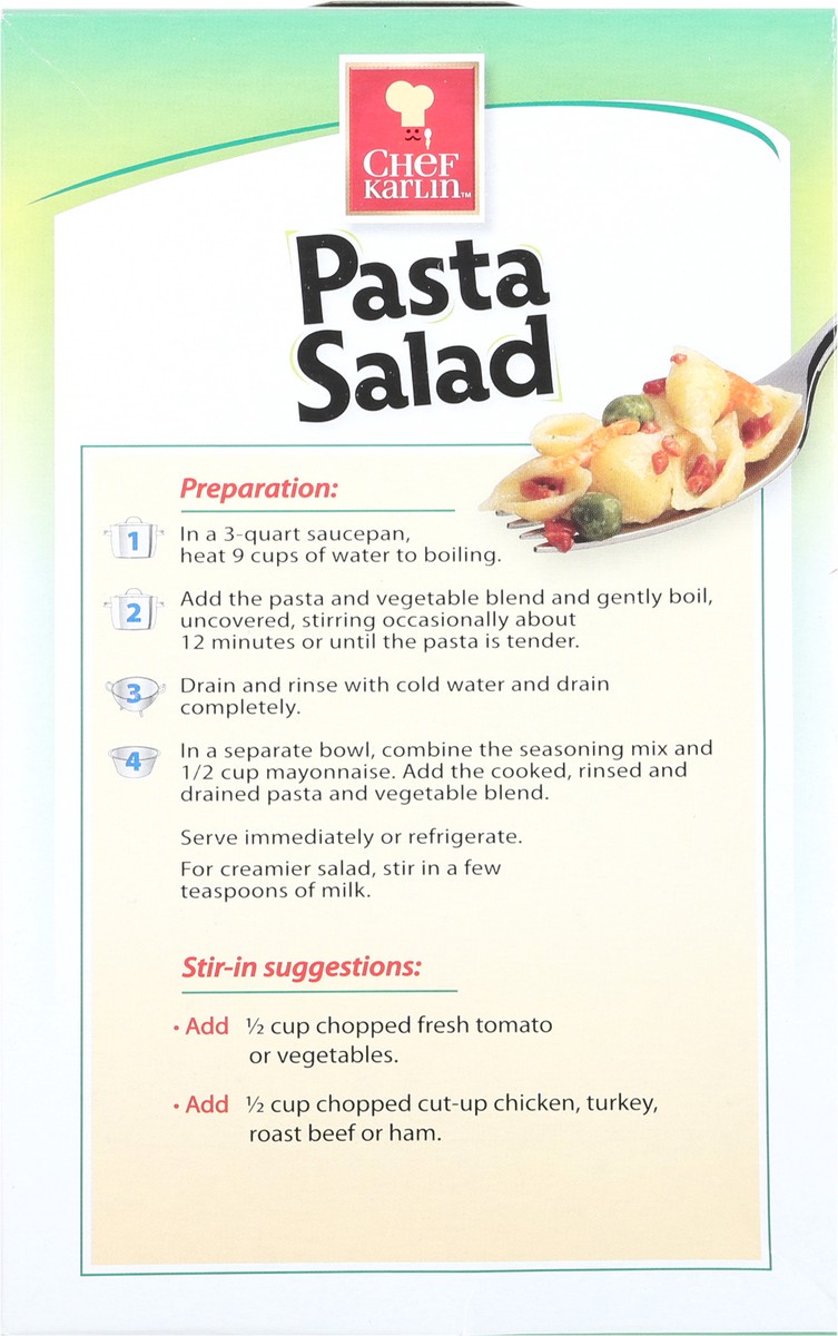 slide 5 of 9, Chef Karlin Ranch with Bacon Pasta Salad 7.5 oz, 7.5 oz