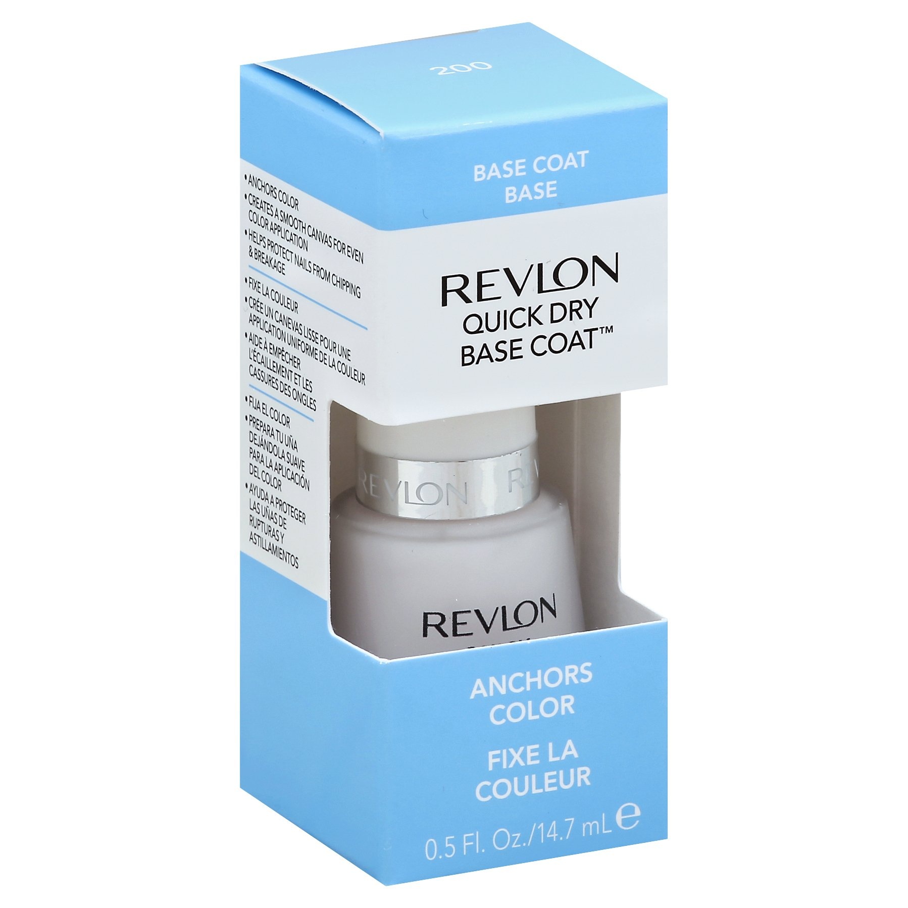 slide 1 of 1, Revlon Quick Dry Base Coat, 1 ct