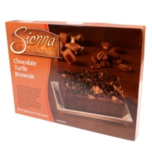 slide 1 of 1, Sienna Bakery Chocolate Turtle Brownies, 108 oz