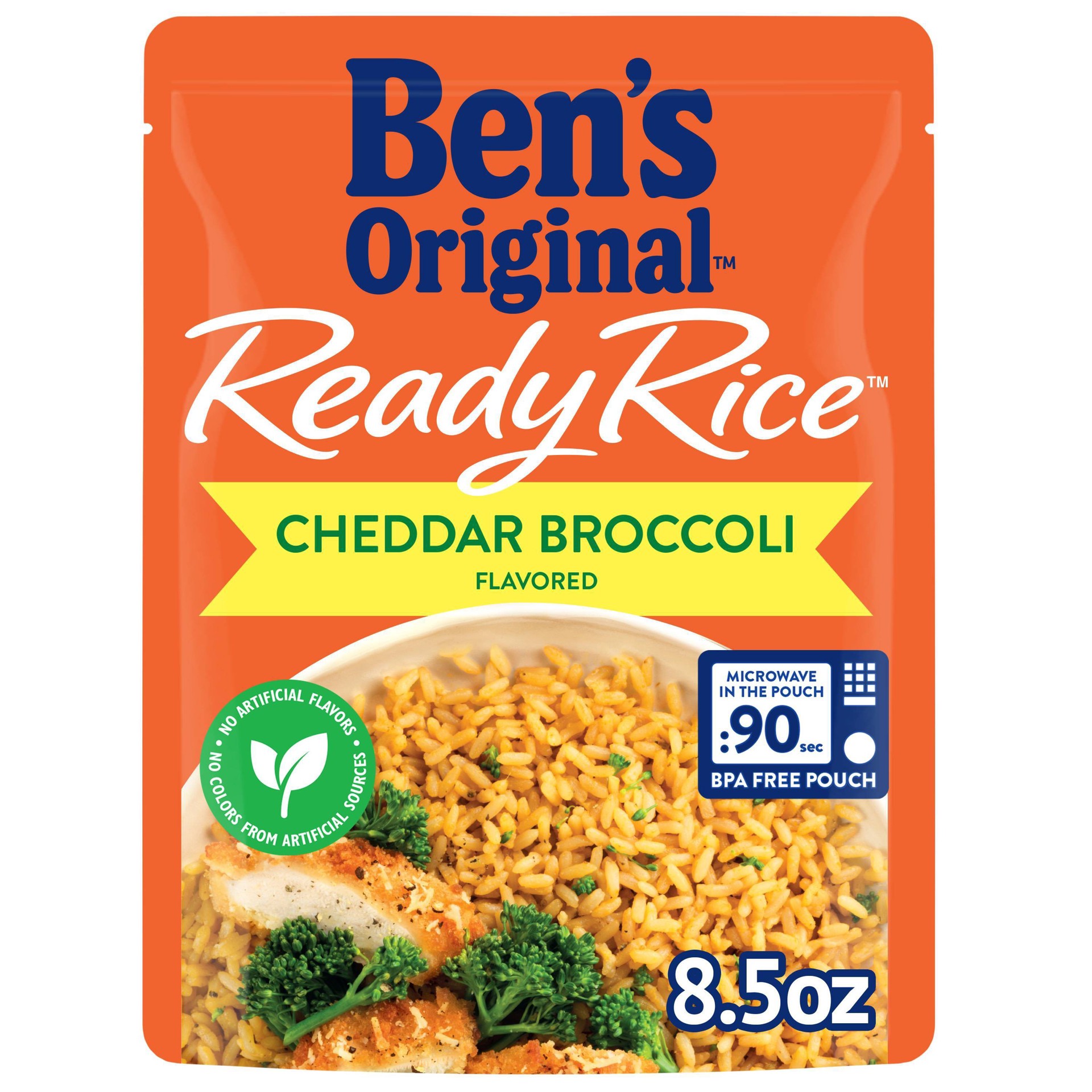slide 1 of 7, Ben's Original Broccoli Cheddar Ready Rice, 8.5 oz