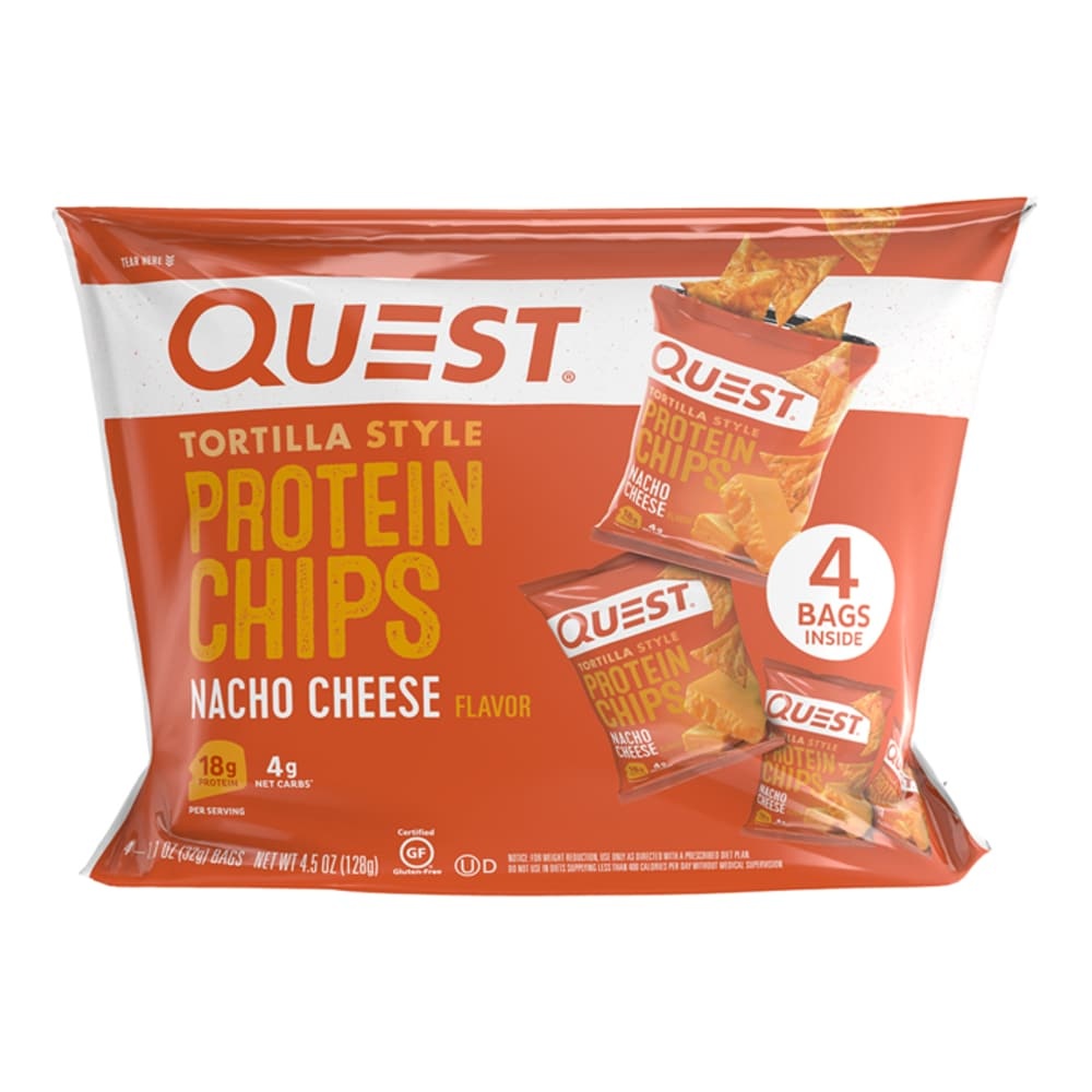 Quest Nutrition Quest Tortilla Style Protein Chips Nacho Cheese
