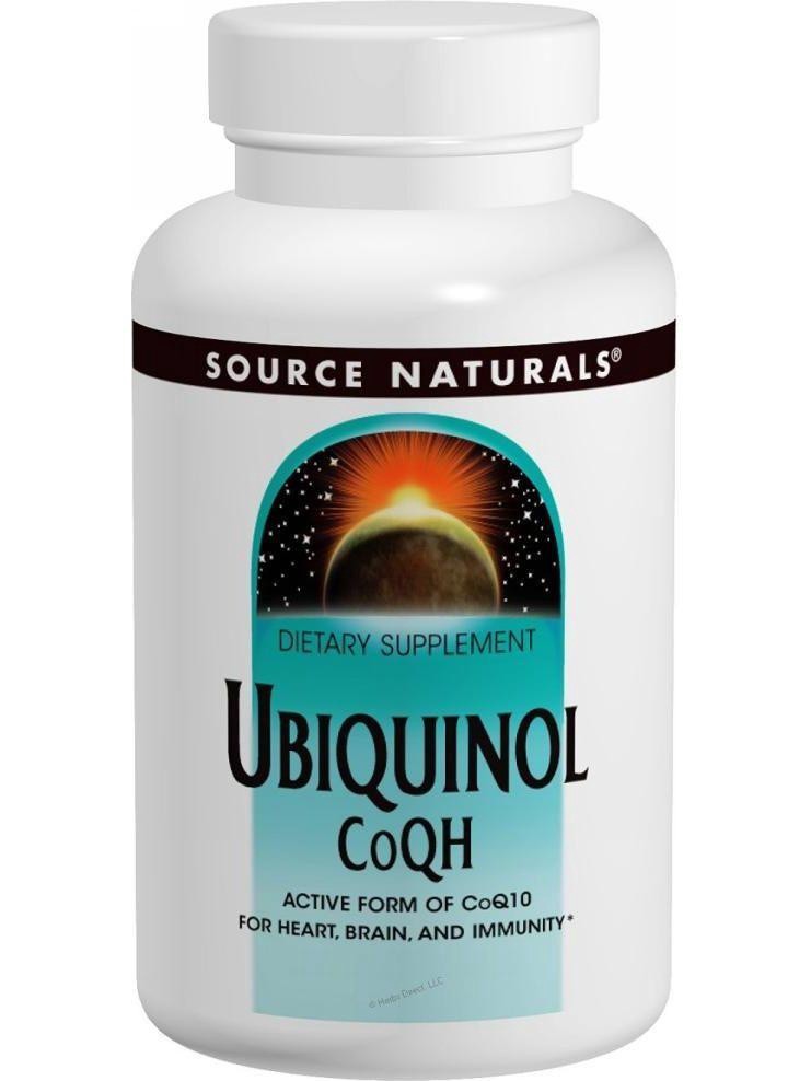 slide 1 of 1, Source Naturals Ubiquinol Coqh10 100Mg Softgels, 30 ct