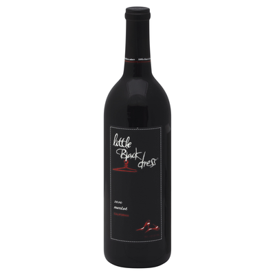 slide 1 of 1, Little Black Dress Merlot, 750 ml