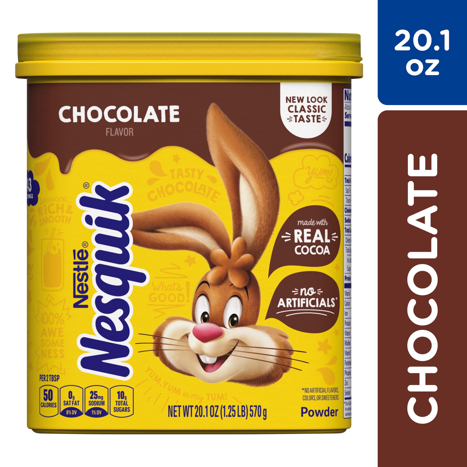 slide 1 of 3, Nesquik Chocolate Powder Drink Mix - 20.1 oz, 20.1 oz