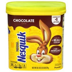 Nesquik Chocolate Flavor Powder Drink Mix, about 43 Servings, 20.1oz
