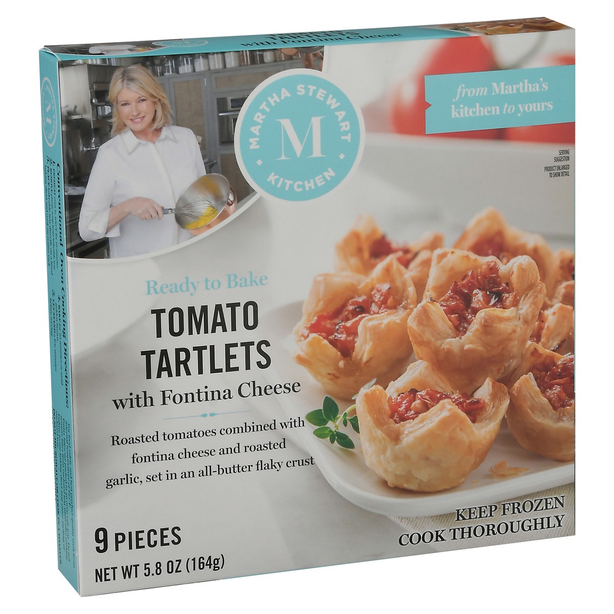 slide 3 of 13, Martha Stewart Kitchen Tomato Tartlets with Fontina Cheese 9 ea Box, 9 ct