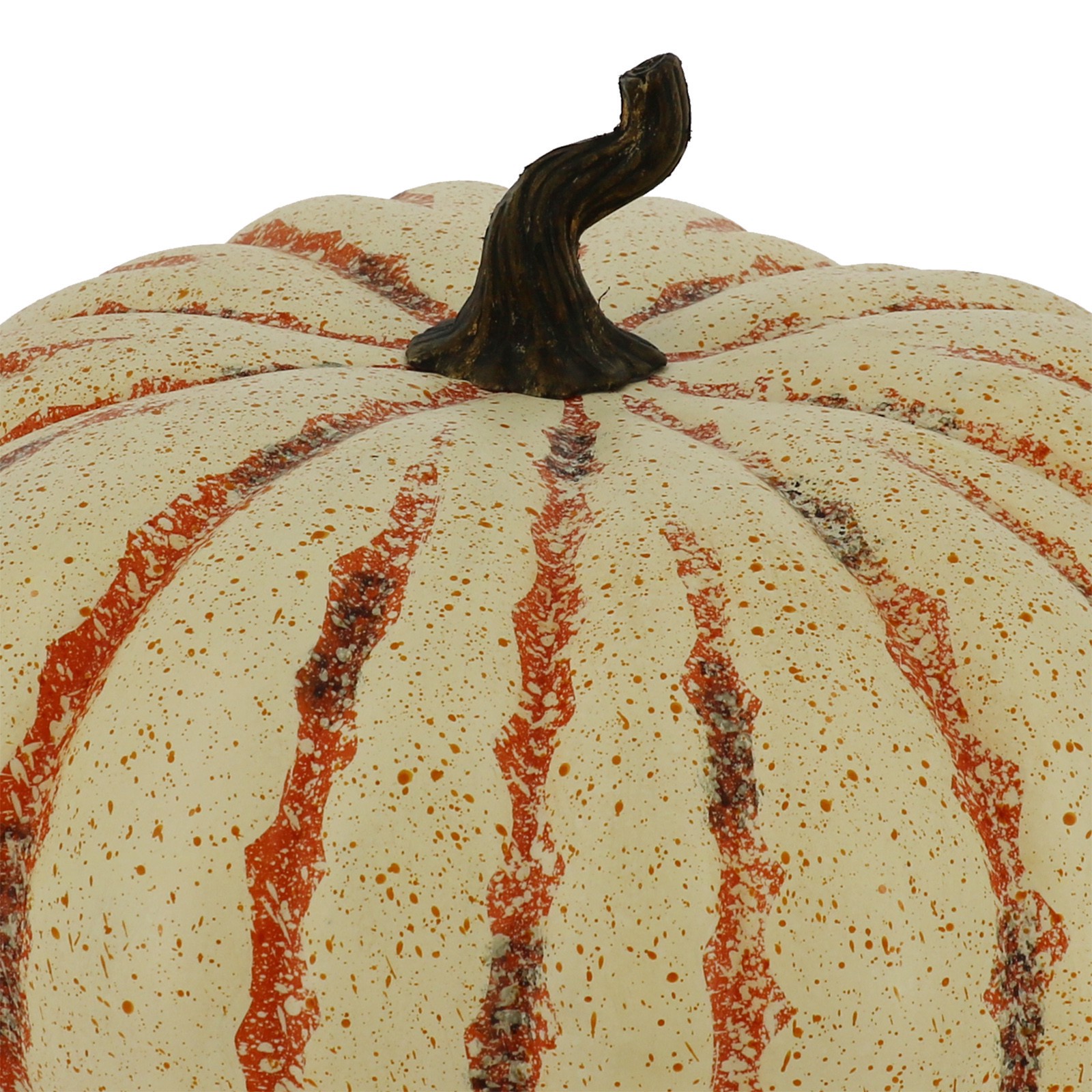 slide 2 of 2, 17" Cream & Orange Pumpkin By Ashland, 17 in