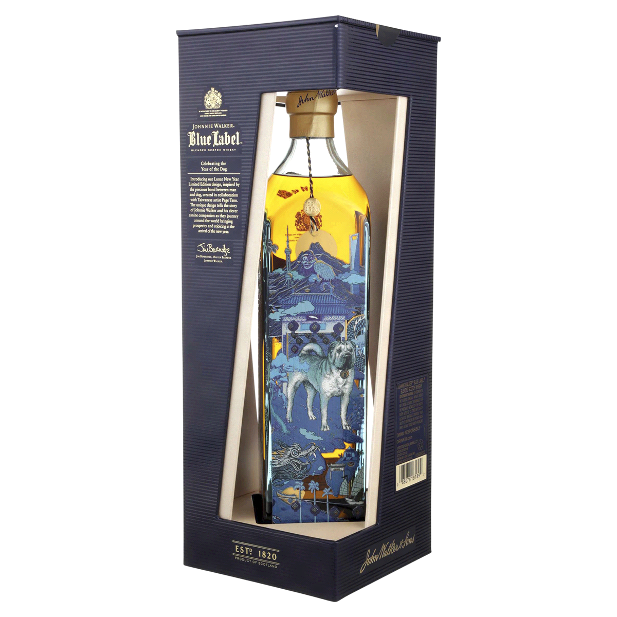 slide 3 of 5, Johnnie Walker Blue Label - Year of the Dog, 750 ml