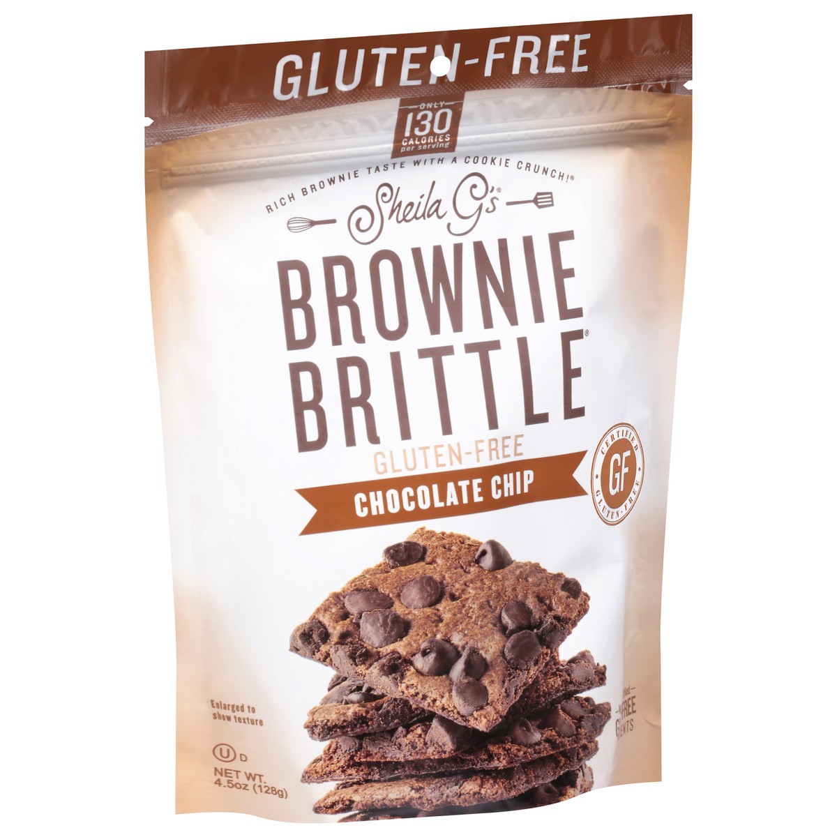 slide 4 of 14, Sheila G's Brownie Brittle Gluten Free Chocolate Chip - 5 Oz, 5 oz