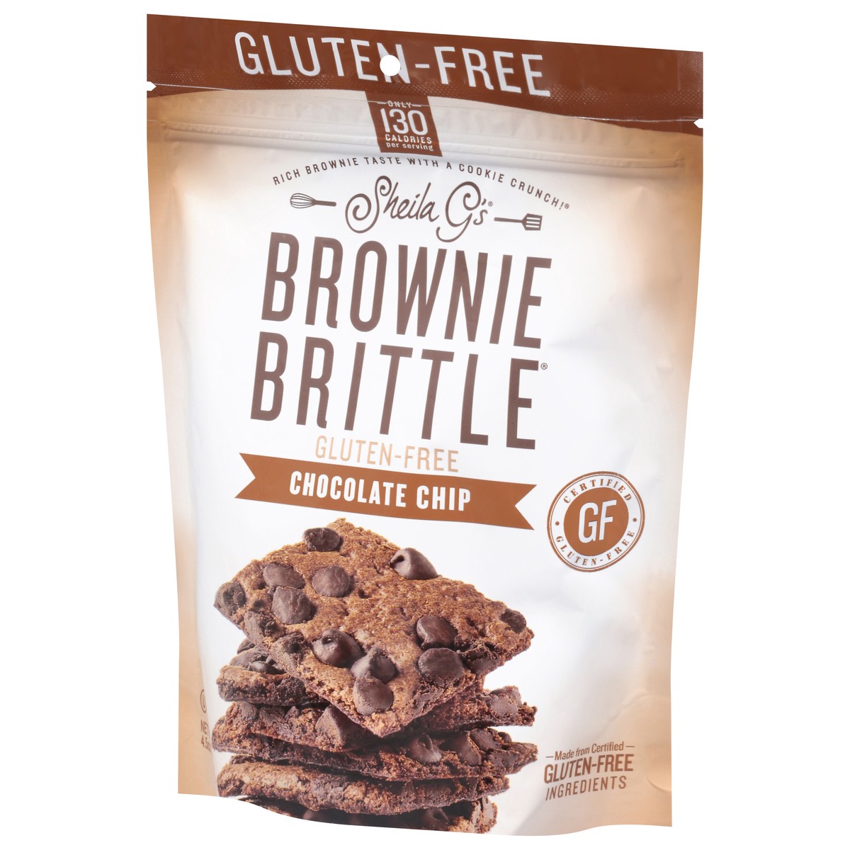 slide 8 of 14, Sheila G's Brownie Brittle Gluten Free Chocolate Chip - 5 Oz, 5 oz