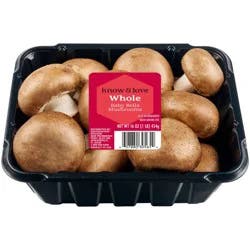 know & love Whole Baby Bella Mushrooms 16 ounces