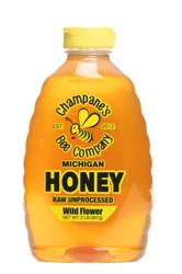 Champanes Bee Company Honey Glass Jar 2 lb