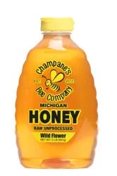 Champanes Bee Company Honey Glass Jar 2 lb