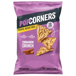 PopCorners Popped Corn Snack Cinnamon Crunch 7 Oz