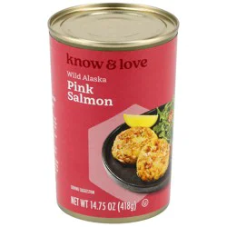 Know & Love Wild Alaska Pink Salmon 14.75 Ounces