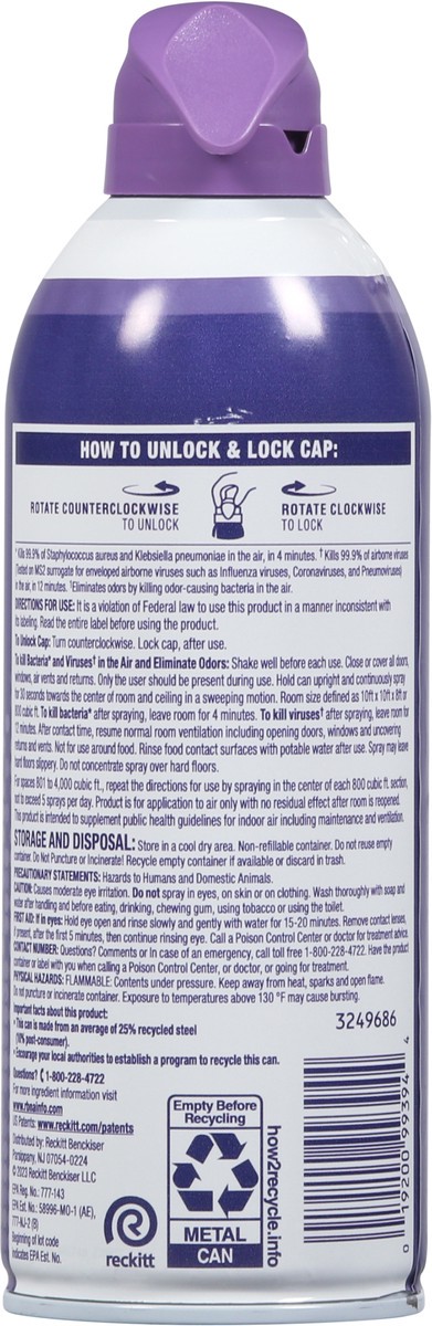 slide 3 of 9, Lysol Light Breeze Scent Air Sanitizer 10 oz, 10 oz