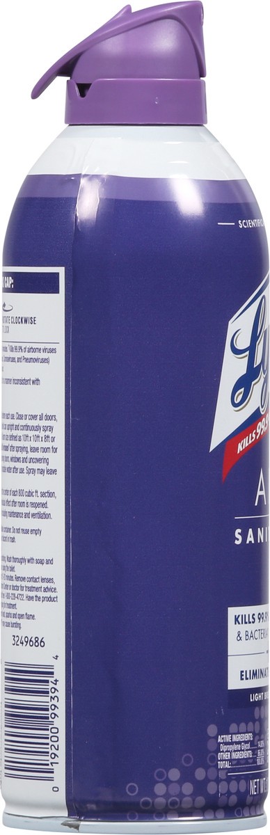 slide 8 of 9, Lysol Light Breeze Scent Air Sanitizer 10 oz, 10 oz