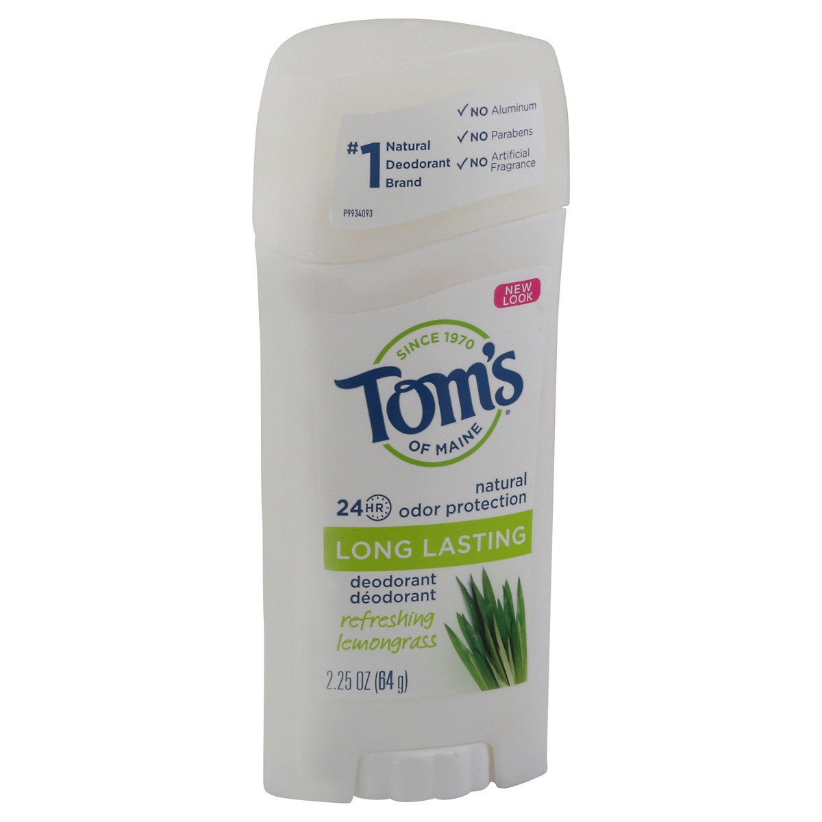 slide 2 of 9, Tom's of Maine Long-Lasting Aluminum-Free Natural Deodorant for Women, Lemongrass, 2.25 oz, 2.25 oz