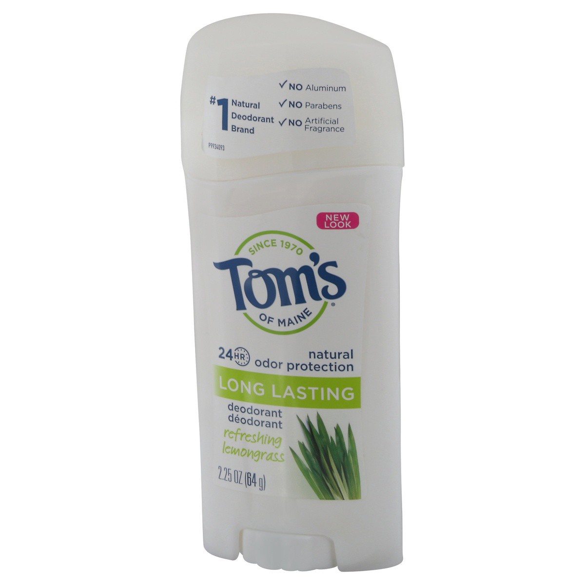 slide 3 of 9, Tom's of Maine Long-Lasting Aluminum-Free Natural Deodorant for Women, Lemongrass, 2.25 oz, 2.25 oz