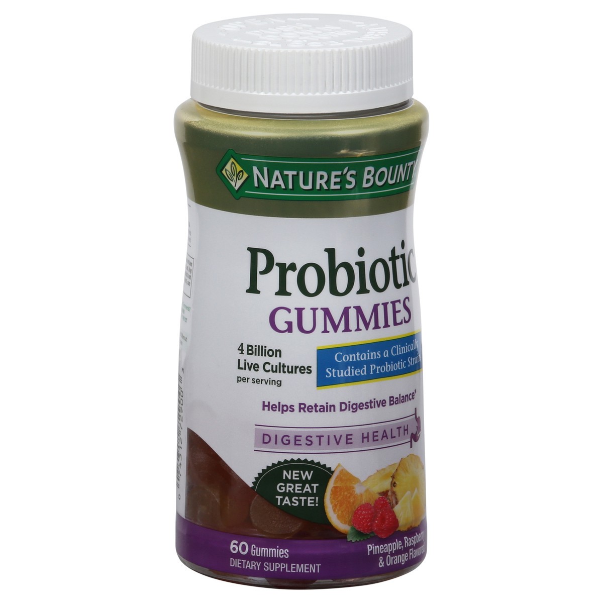 slide 14 of 14, Nature's Bounty Probiotic Gummies, 60 ct