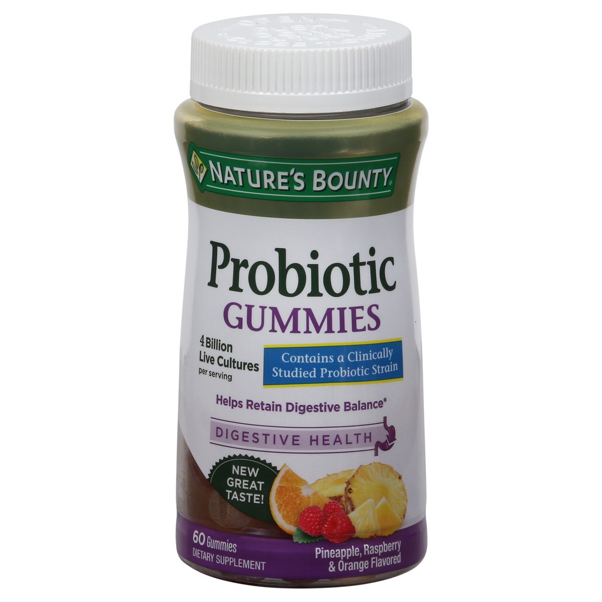 slide 5 of 14, Nature's Bounty Probiotic Gummies, 60 ct