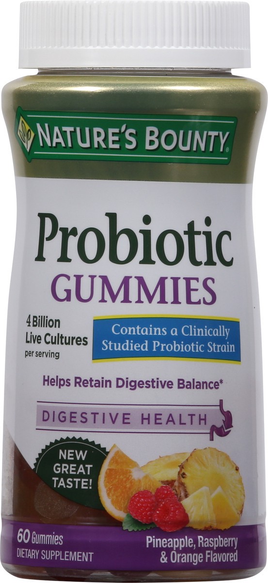 slide 11 of 14, Nature's Bounty Probiotic Gummies, 60 ct