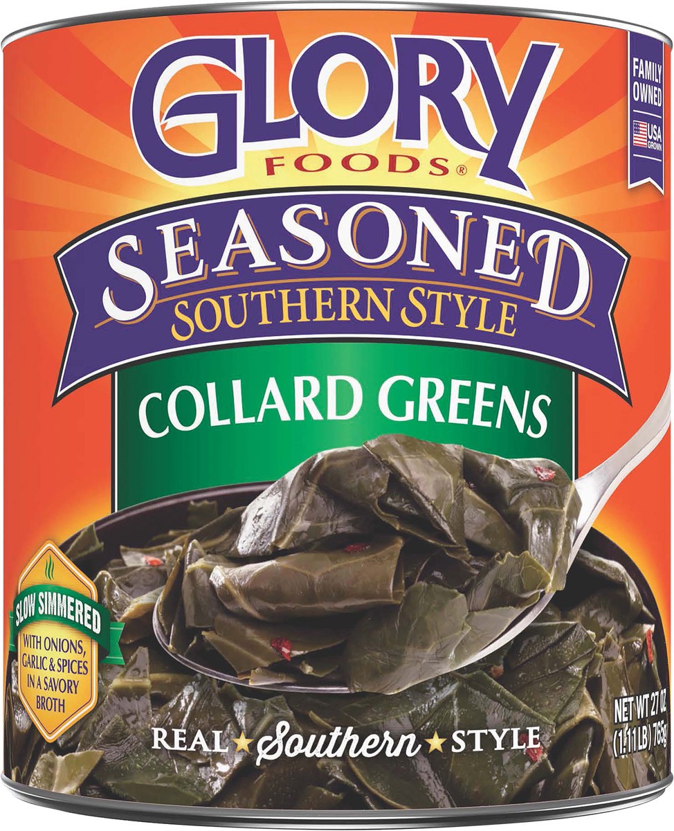 slide 2 of 5, Glory Greens Collard Greens, 27 oz