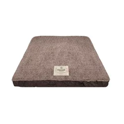 Happy Tails 30"X40" Vintage Pet Bed - Chocolate