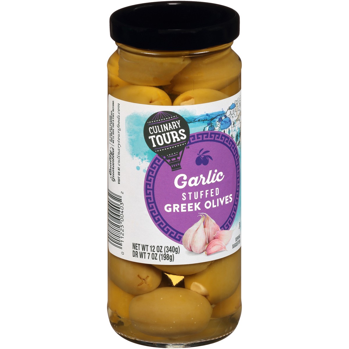 slide 13 of 15, Culinary Tours Garlic Stuffed Greek Olives, 12 oz