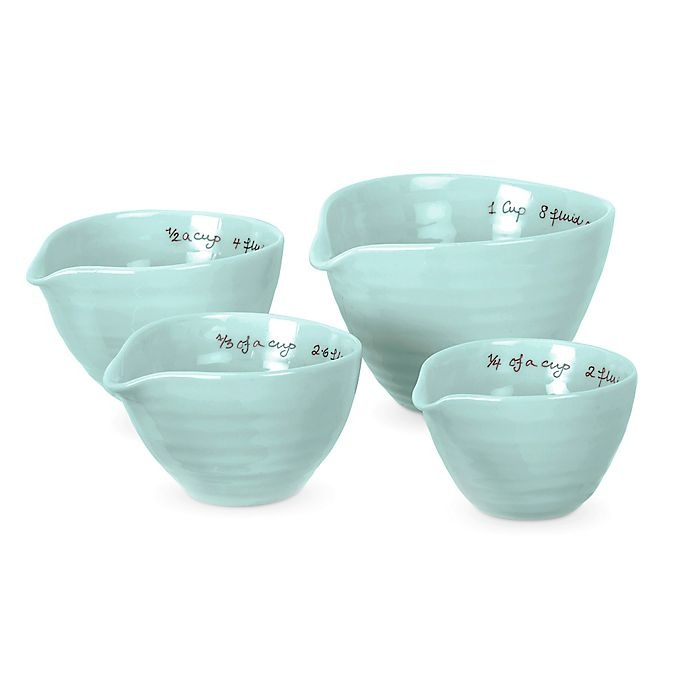 slide 1 of 1, Sophie Conran for Portmeirion Measuring Cups - Celadon, 4 ct