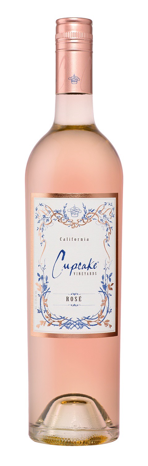 slide 1 of 2, Cupcake Vineyards Rosé, 750 ml