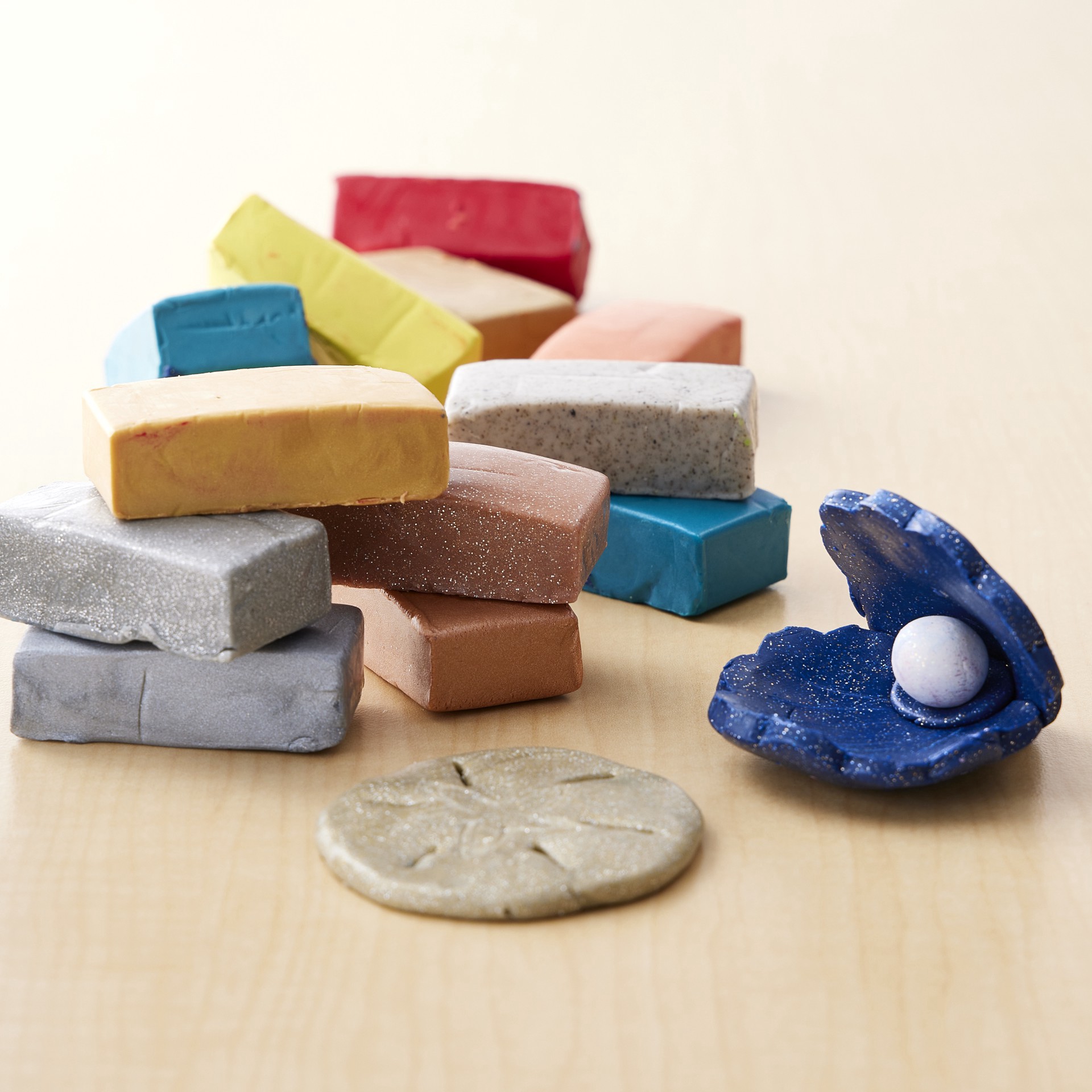 slide 4 of 7, 1.4lb. Sculpey Premo & Souffle Oven-Bake Clay, 1.43 lb