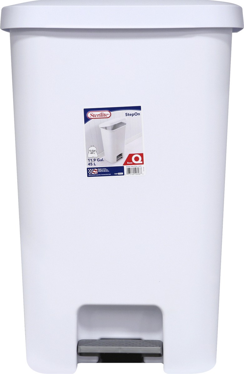 slide 5 of 5, Sterilite / StepOn Wastebasket, 1 ct