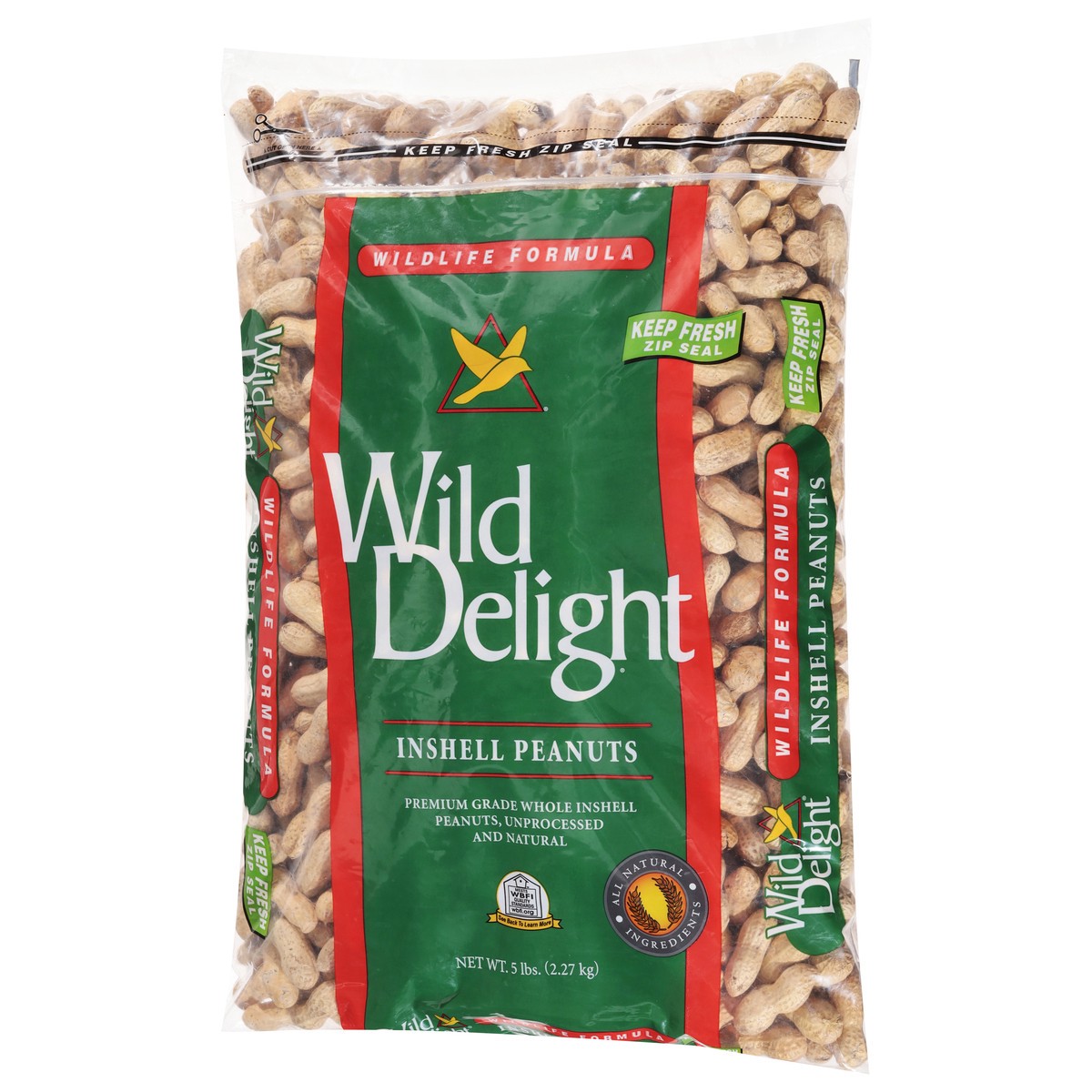 slide 3 of 14, Wild Delight Inshell Peanuts, 5 lb