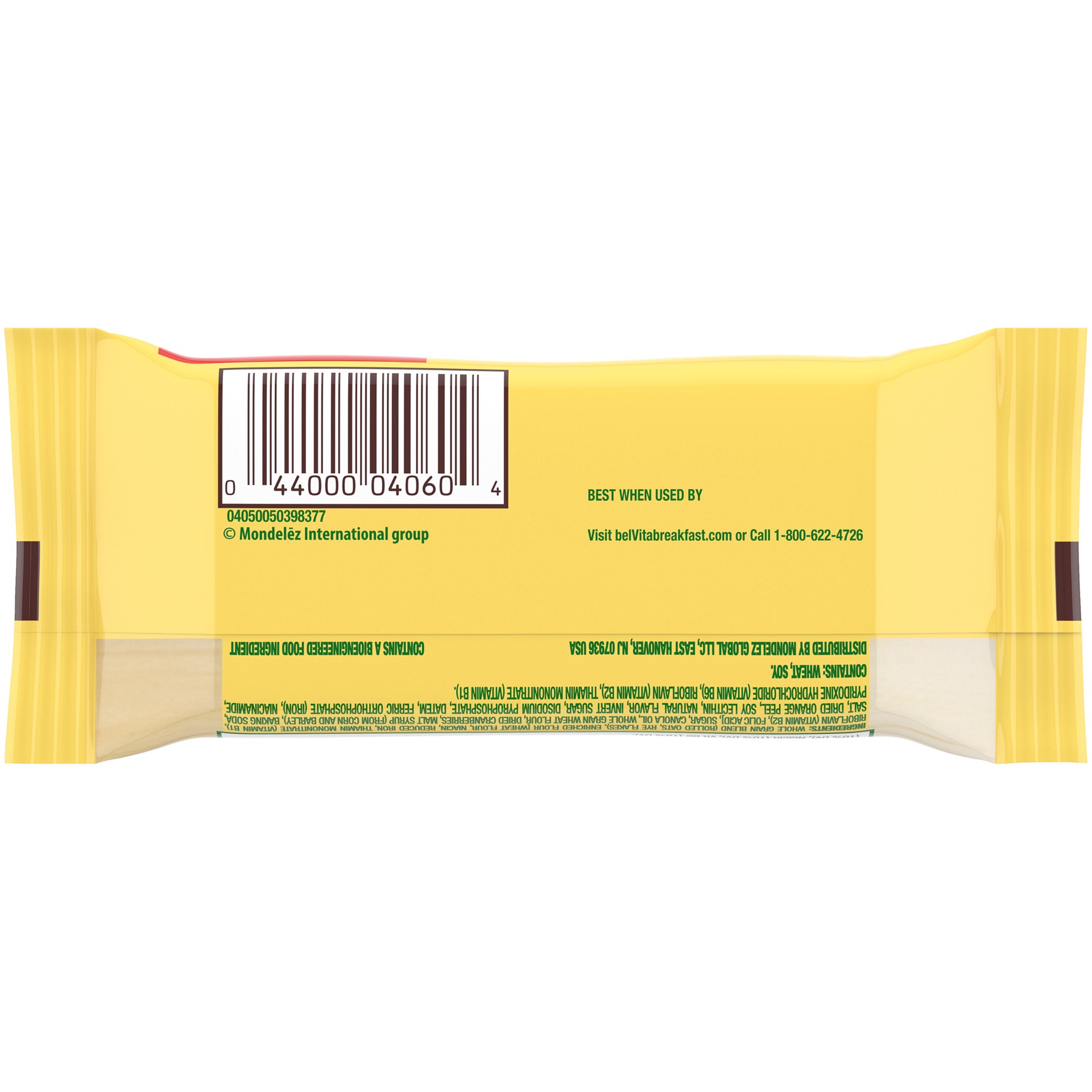 slide 4 of 5, belVita Cranberry Orange Breakfast Biscuits, 1 Pack (4 Biscuits Total), 0.11 lb