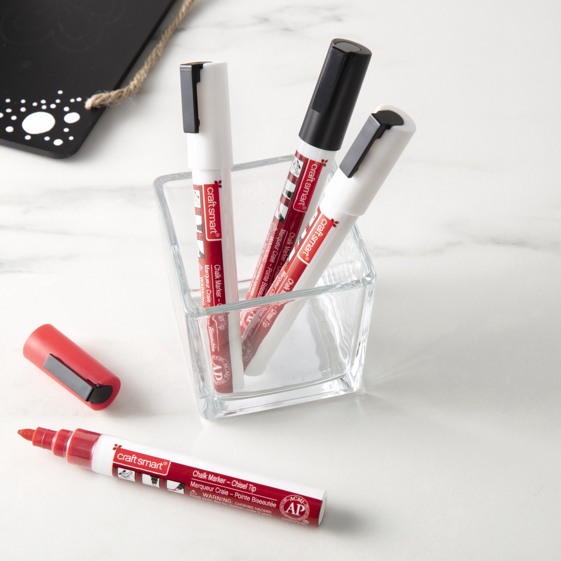 slide 5 of 7, Craft Smart Chalk Marker Set, Commercial, 4 ct