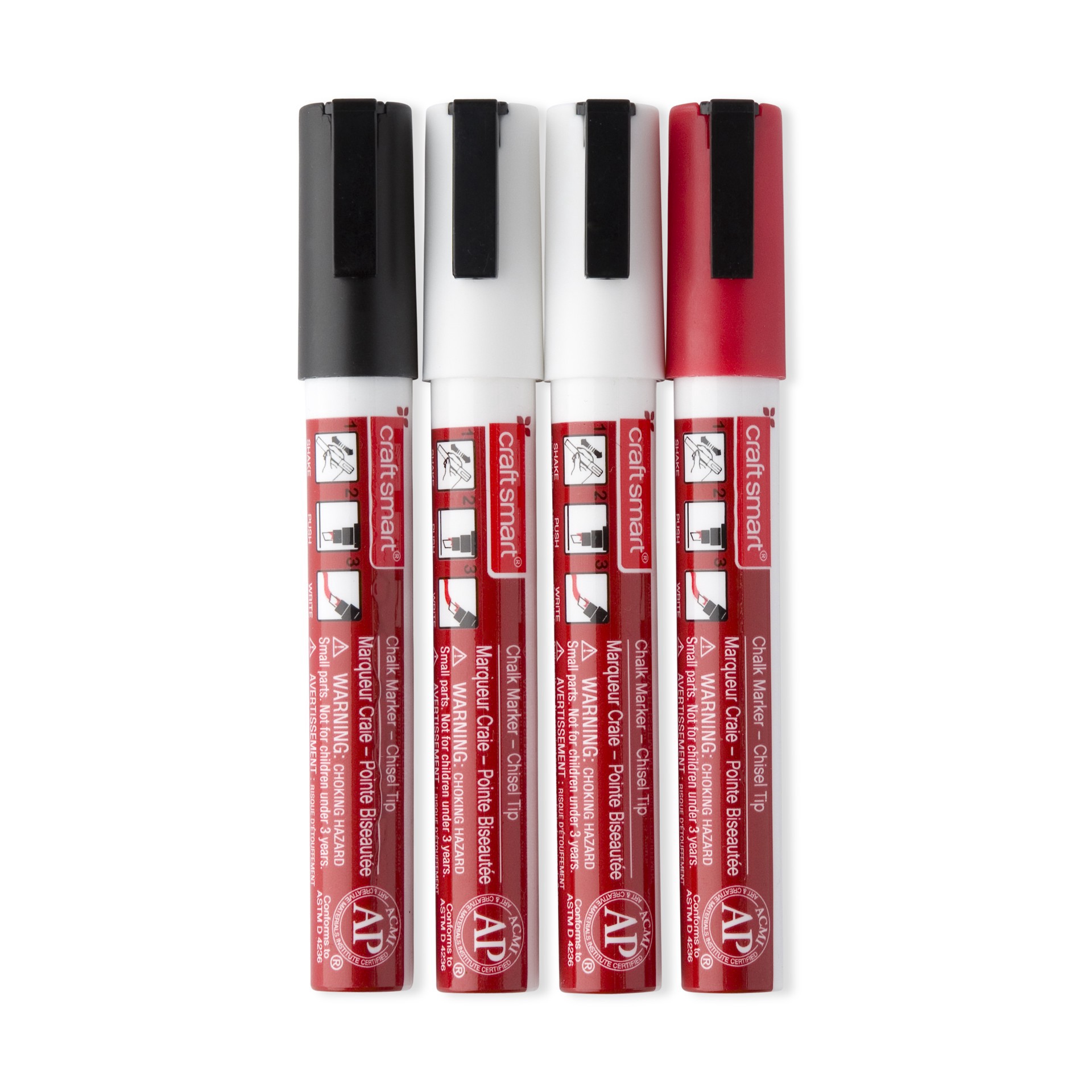 slide 7 of 7, Craft Smart Chalk Marker Set, Commercial, 4 ct