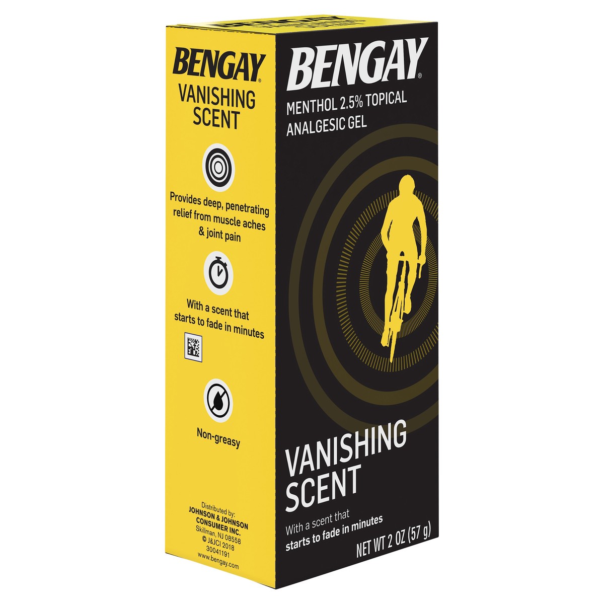 slide 2 of 5, BENGAY Vanishing Scent Bengay Pain Relief Gel, Non-Greasy Minor Arthritis, Back, Muscle and Joint Pain Relief, 2 oz, 2 oz
