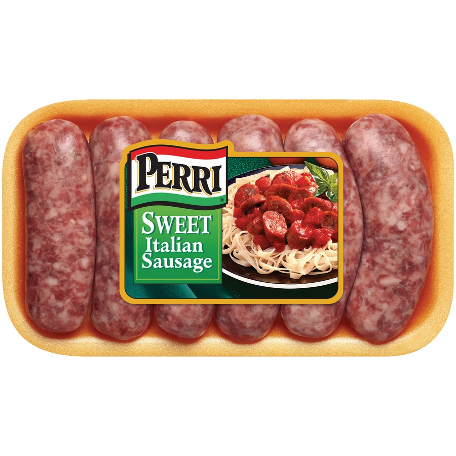 slide 1 of 1, Perri Fresh Sweet Italian Sausage, 16 oz