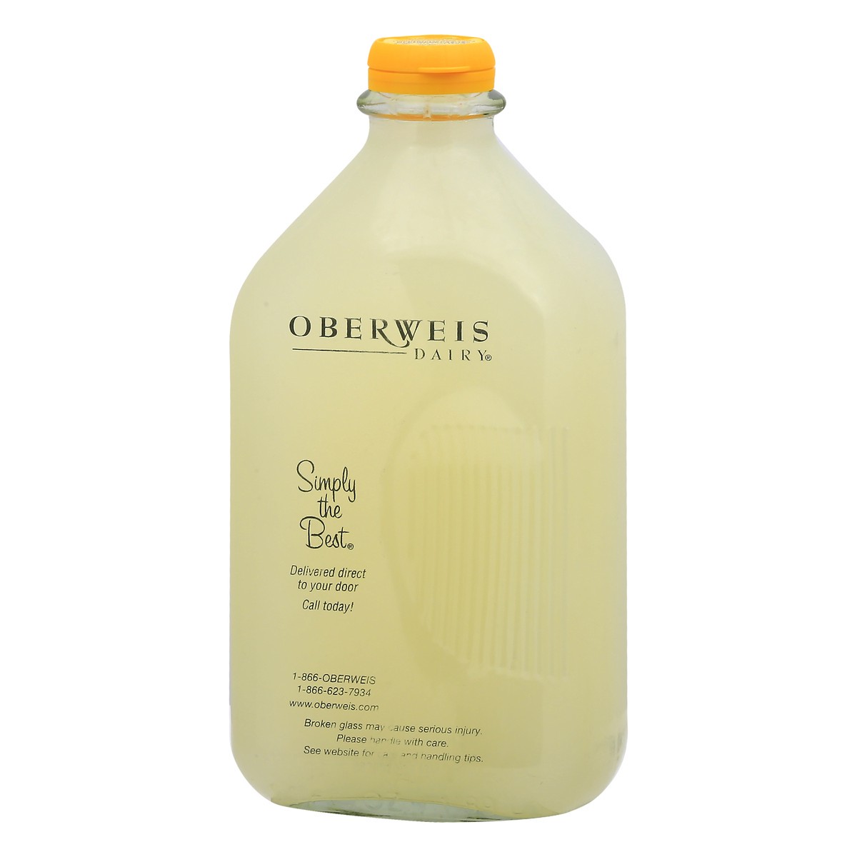 slide 3 of 9, Oberweis Dairy Lemonade, 64 fl oz