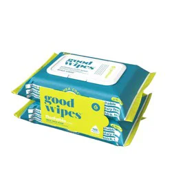 Goodwipes Shea-Coco Flushable Wipes - 120ct