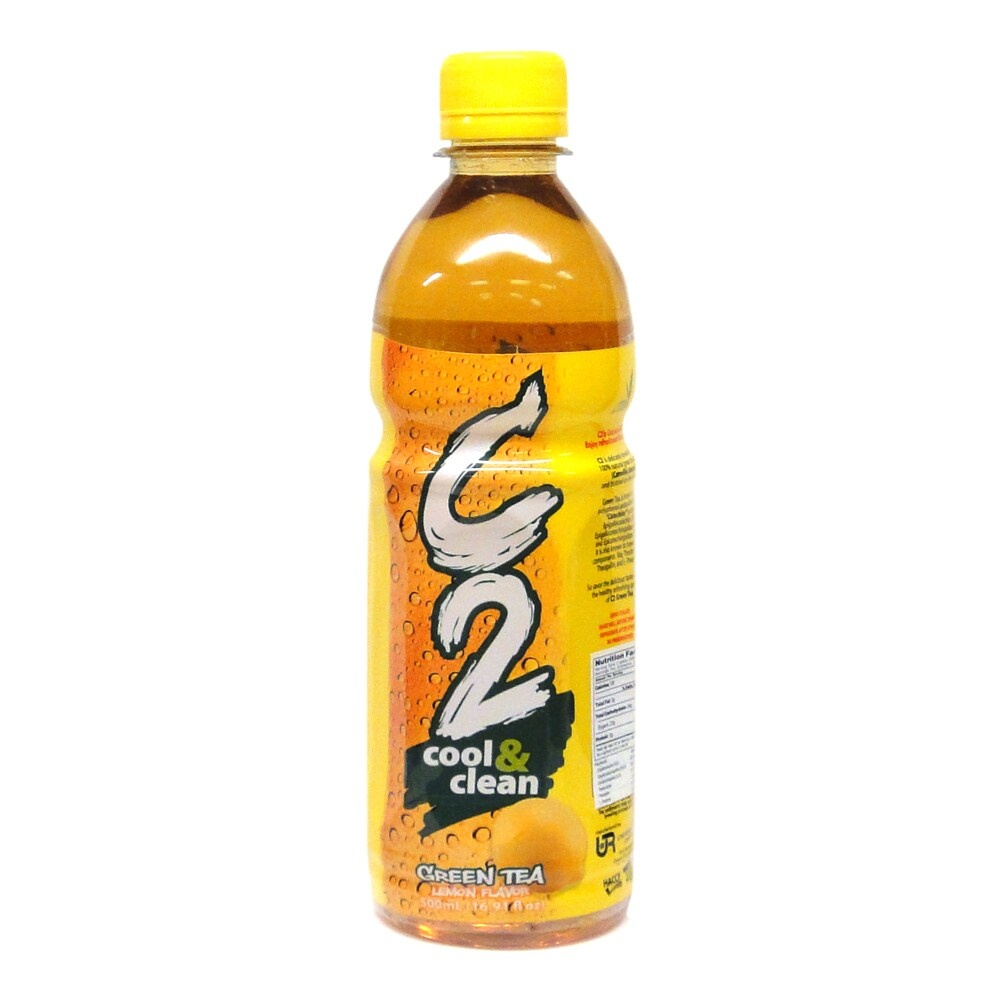 slide 1 of 1, C2 Cool & Clean Lemon Flavor Green Tea - 16.9 fl oz, 16.9 fl oz