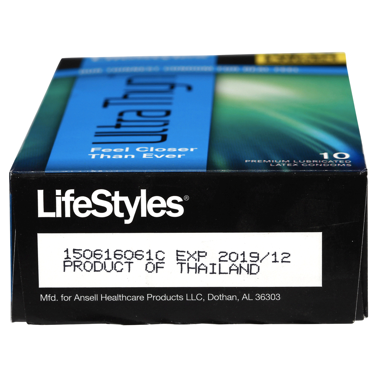 slide 3 of 8, LifeStyles Ultra Thyn Condom, 10 ct